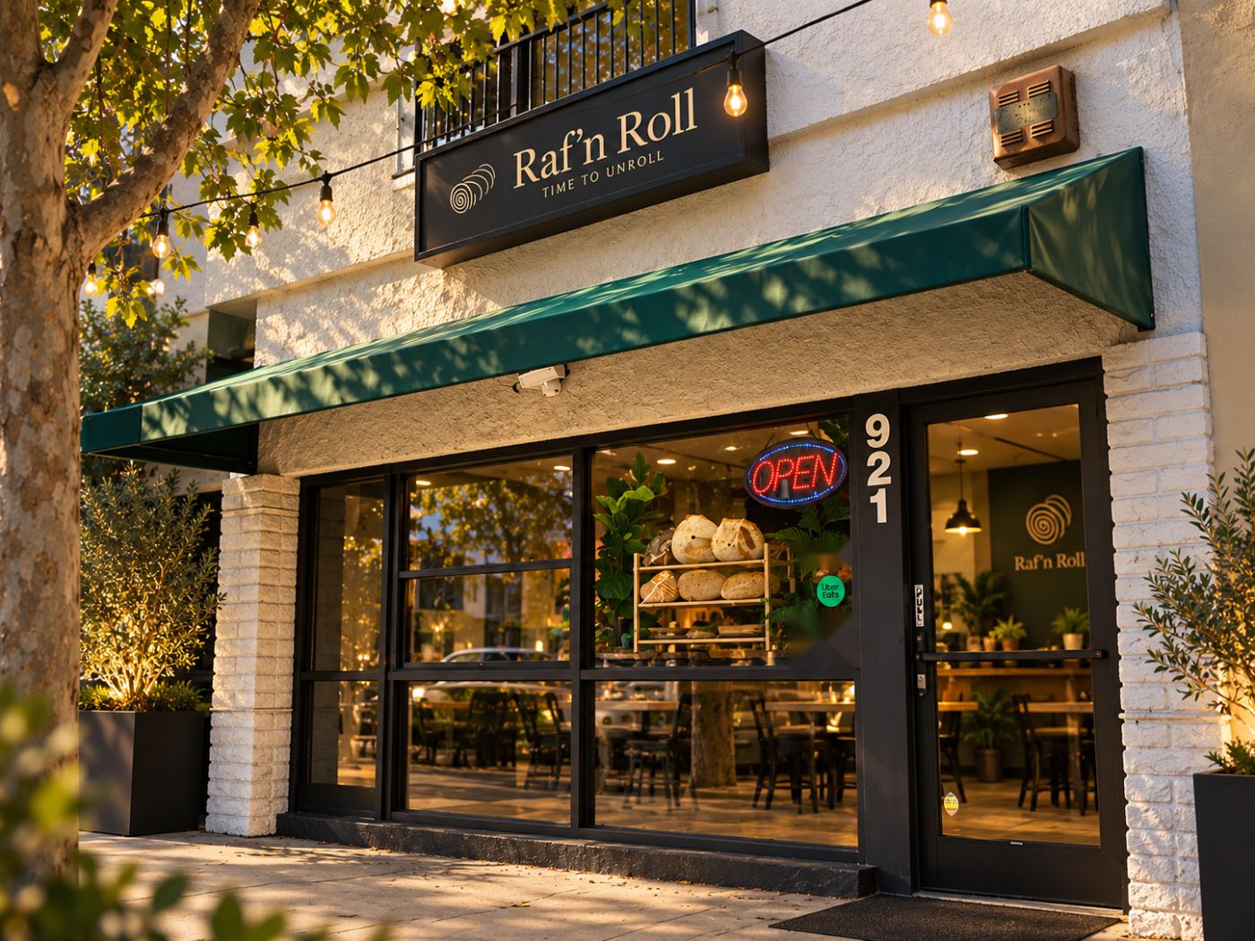 Raf'n Roll storefront at 921 E Broadway, Glendale