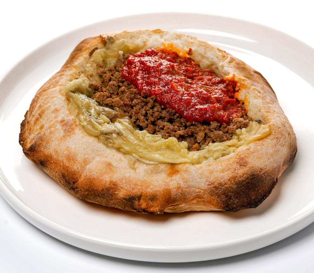 Eggplant Beef Pocket